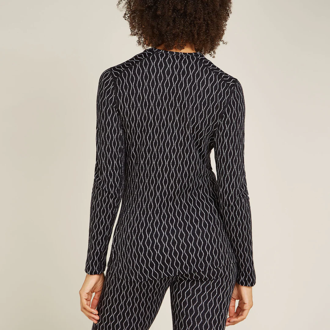 HAUT EN MÉRINOS POUR FEMME, VERTEX 260 ON-PISTE – Image 2