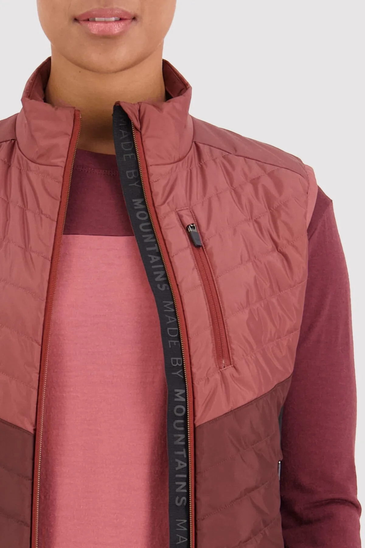 VESTE ISOLÉE MÉRINO POUR FEMME, NEVE – Image 3