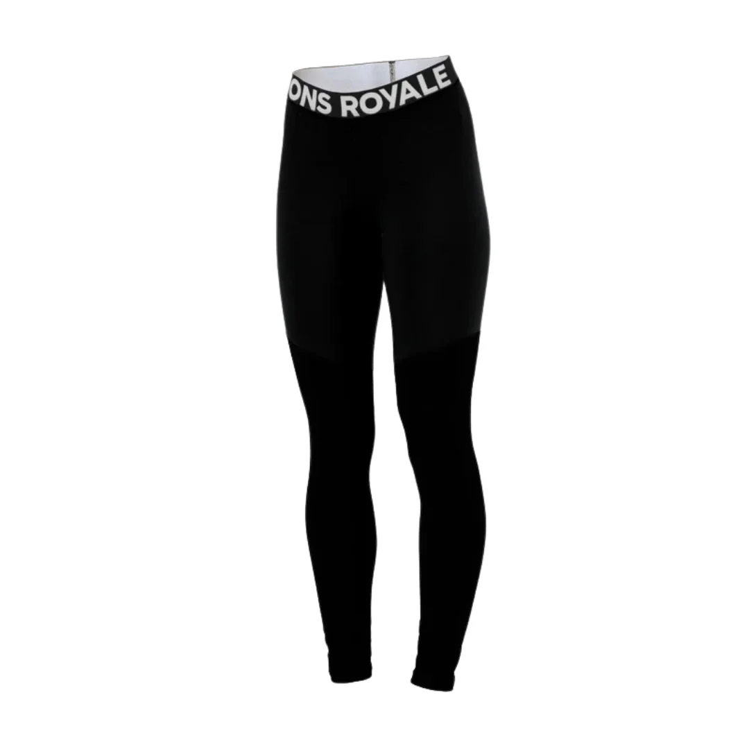 LEGGING MÉRINO FEMME, CASCADE 180GR NOIR – Image 4