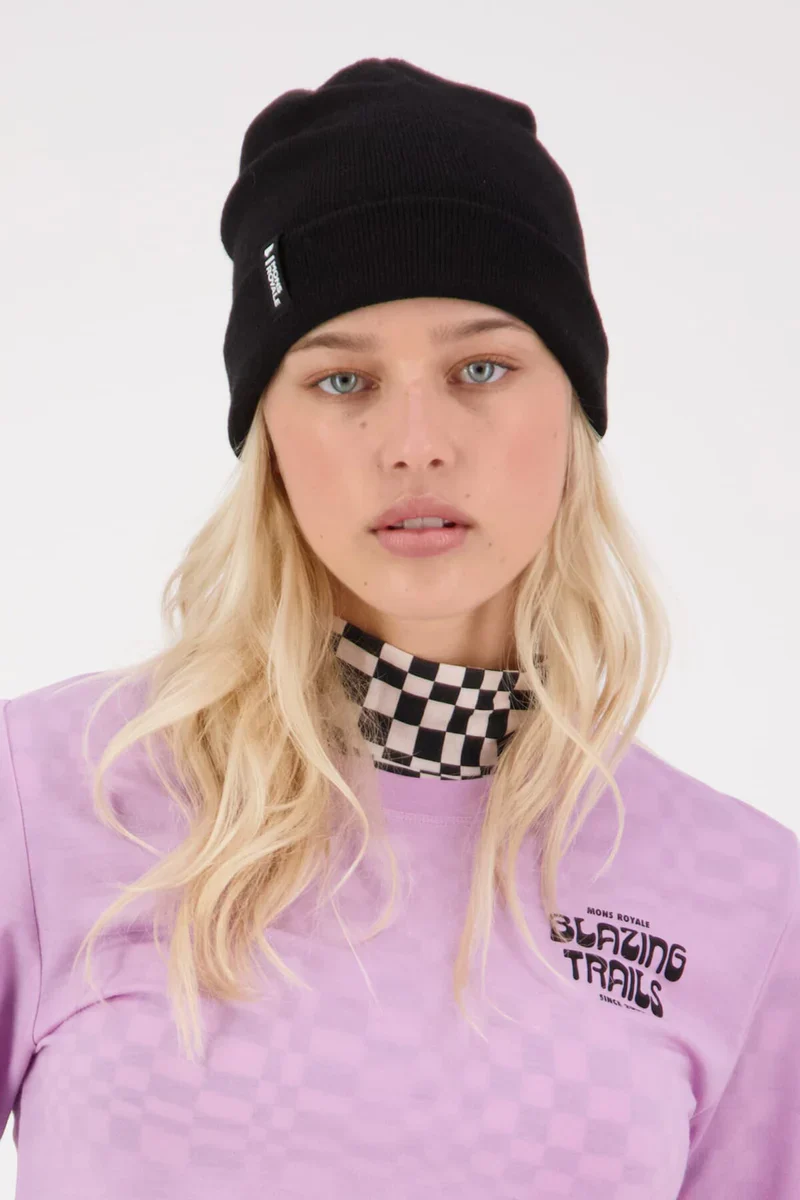 TUQUE MÉRINO ADULTE, MCCLOUD NOIR – Image 2