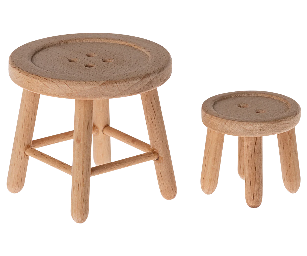 Ensemble table et tabouret - Souris