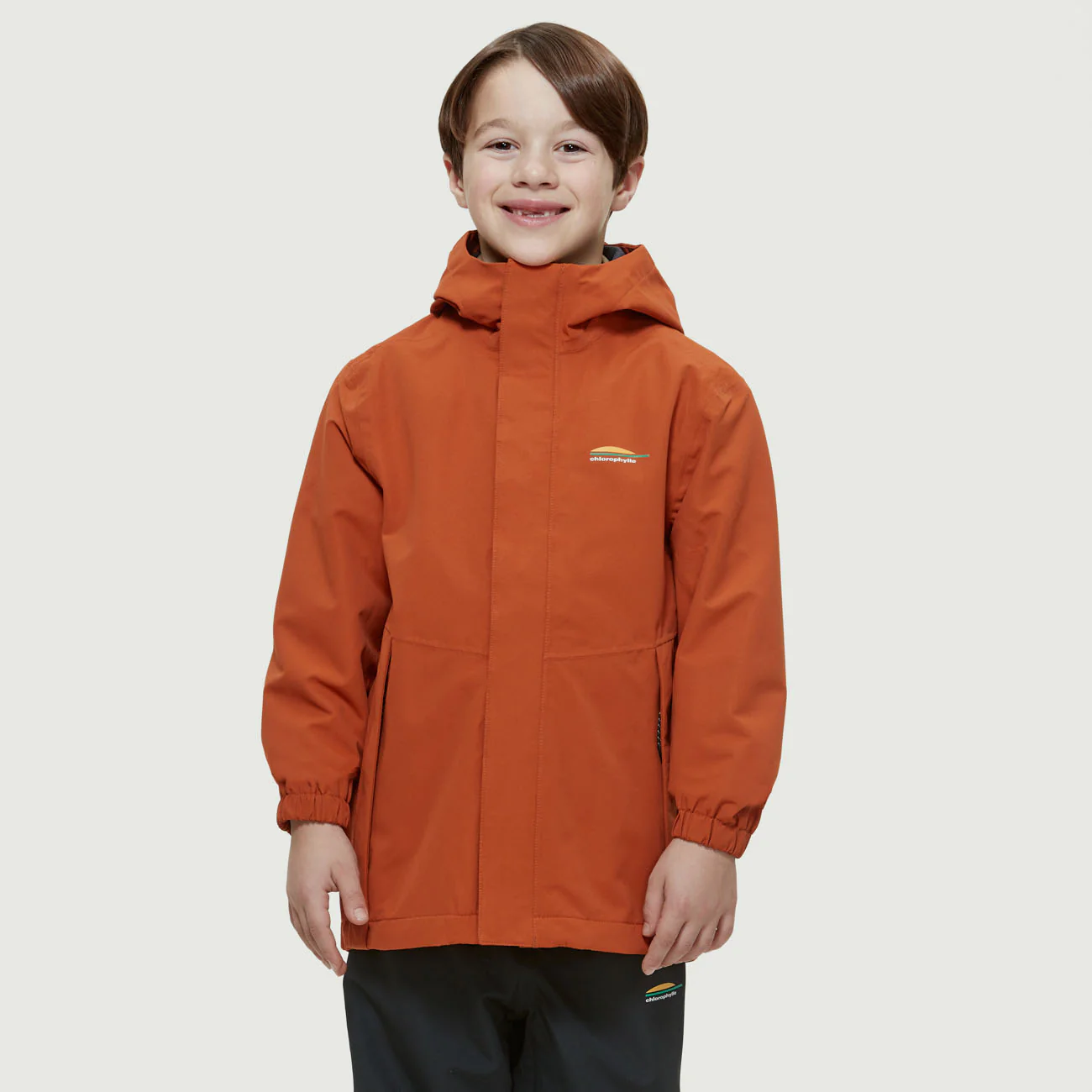 MANTEAU MI-SAISON GARÇON, TEMIS ORANGE – Image 4