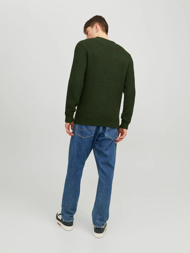 TRICOT HOMME STANDFORD VERT JACK AND JONES – Image 2