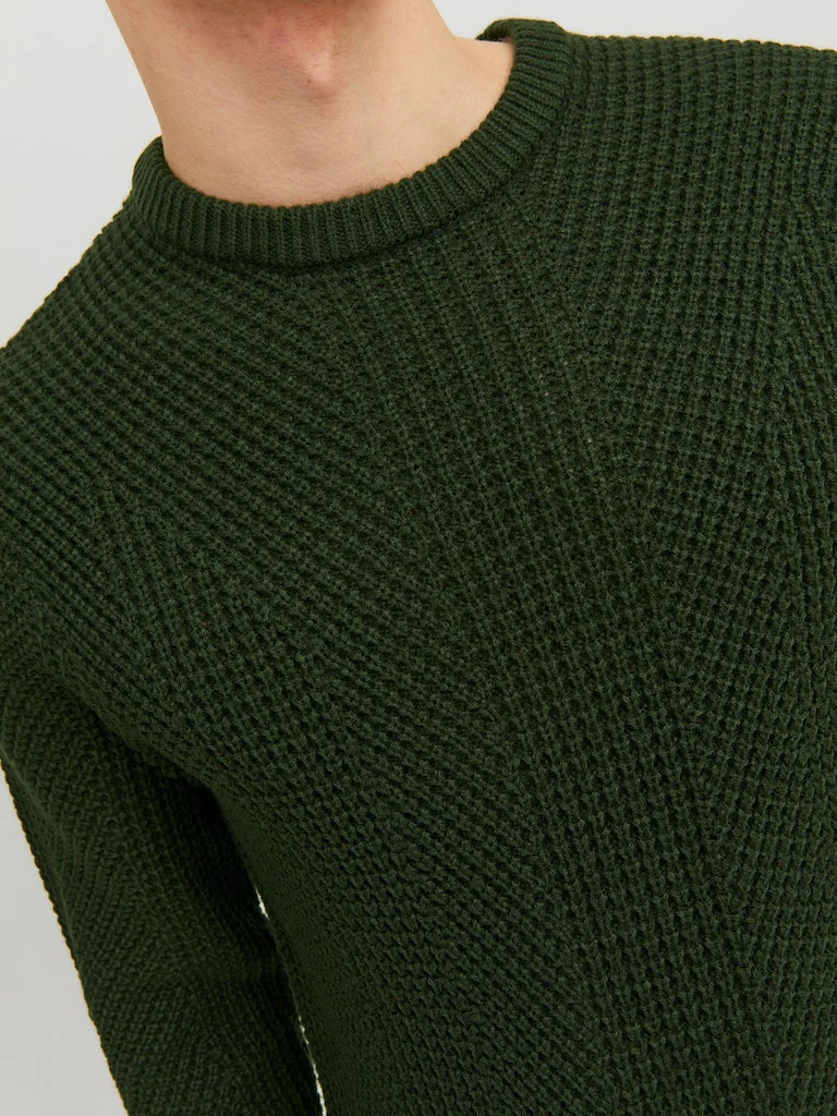 TRICOT HOMME STANDFORD VERT JACK AND JONES – Image 3