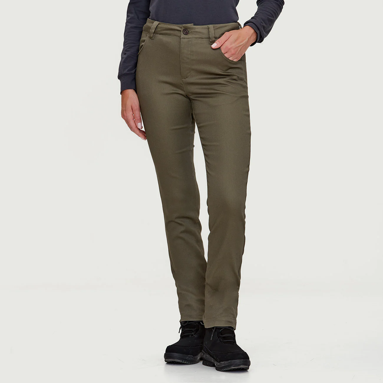 PANTALON FEMME, AVENTURE BOIS D'OLIVIER