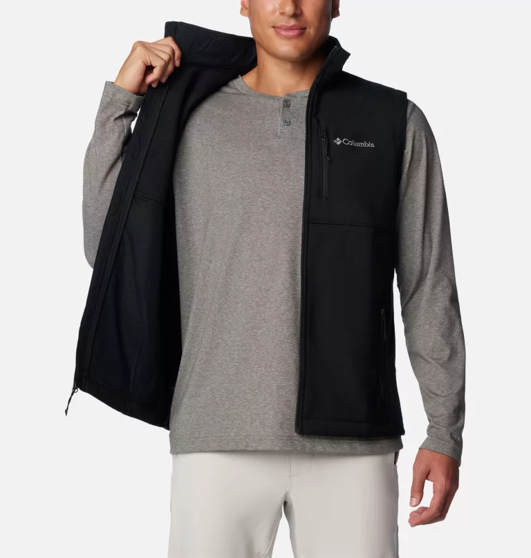 VESTE SOFTSHELL POUR HOMME, ASCENDER NOIR – Image 5