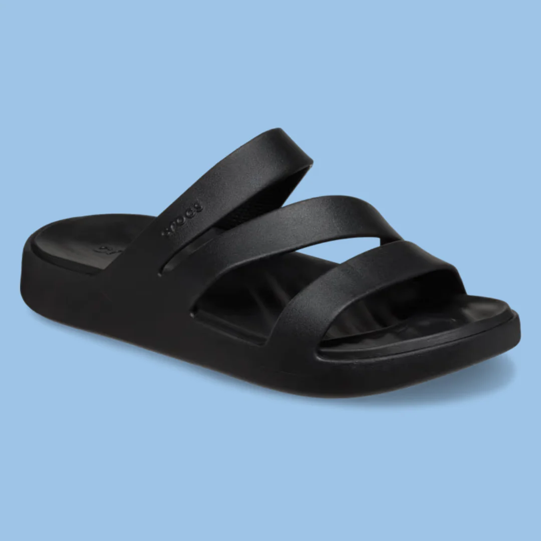 SANDALE POUR FEMME, GETAWAY STRAPPY NOIR – Image 2