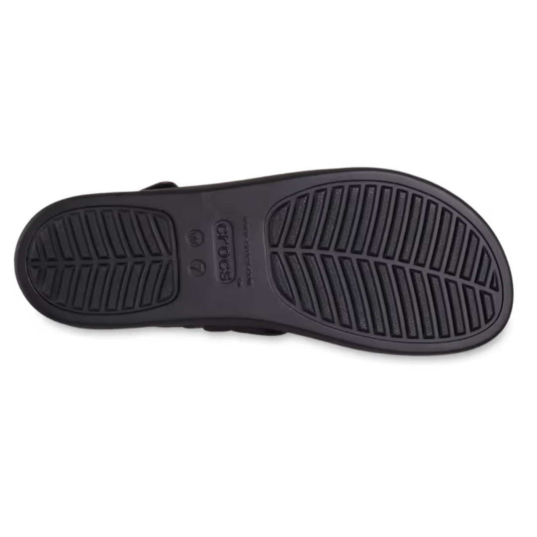 SANDALE POUR FEMME, BROOKLYN TISSÉ NOIR – Image 4