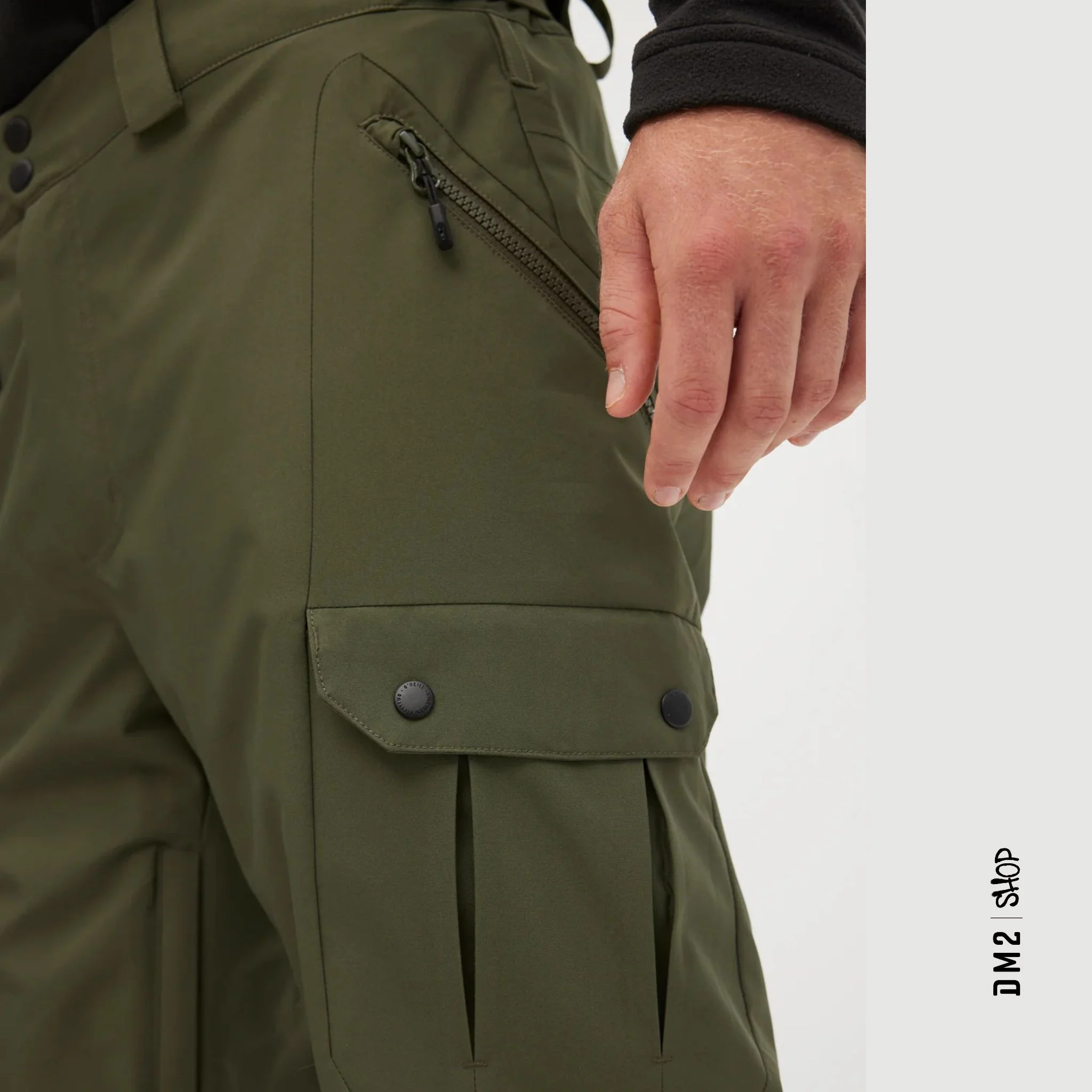 PANTALON SHELL SNOW HOMME CARGO OLIVE, O'NEILL – Image 5