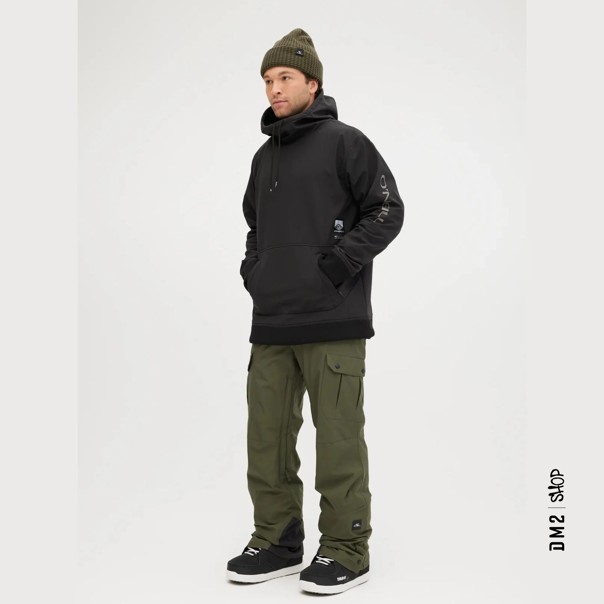 PANTALON SHELL SNOW HOMME CARGO OLIVE, O'NEILL – Image 6