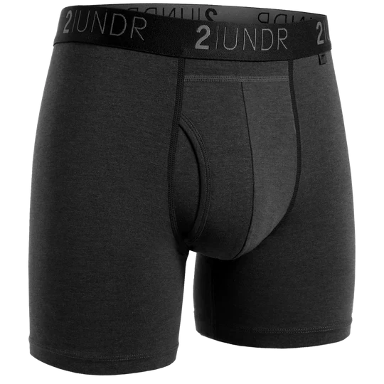 BOXER POUR HOMME, SWING SHIFT 6" ONYX