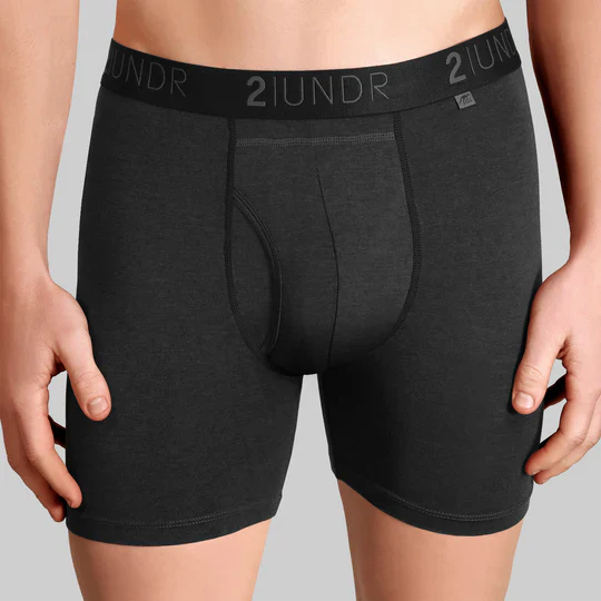 BOXER POUR HOMME, SWING SHIFT 6" ONYX – Image 3