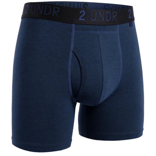 BOXER POUR HOMME, SWING SHIFT 6" SAPHIR