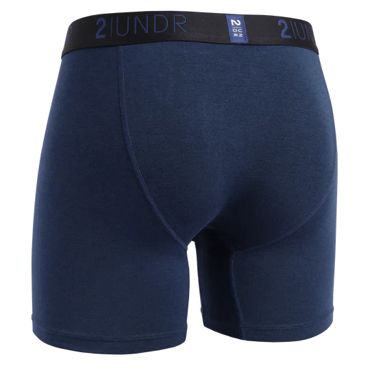 BOXER POUR HOMME, SWING SHIFT 6" SAPHIR – Image 3