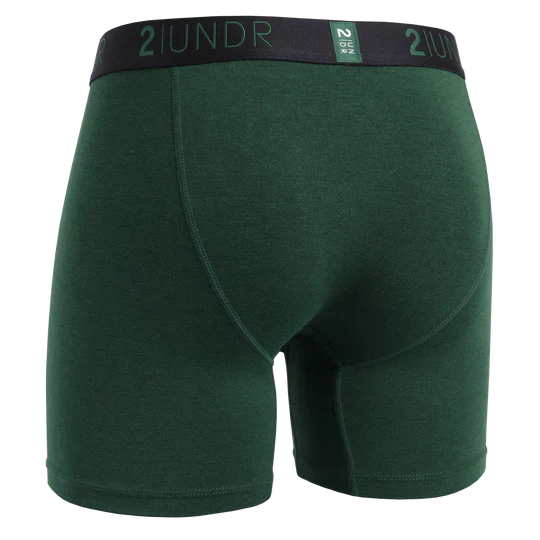 BOXER POUR HOMME, SWING SHIFT 6" JADE – Image 2