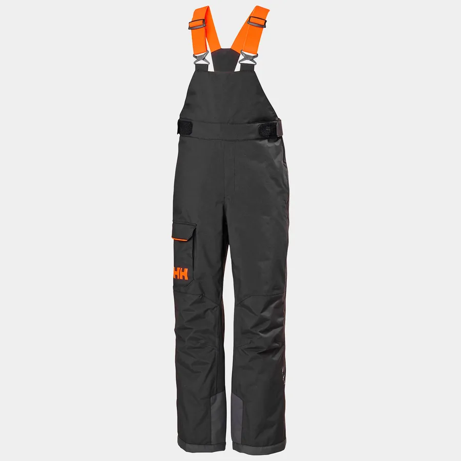SALOPETTE SKI JUNIOR, SUMMIT BIB NOIR