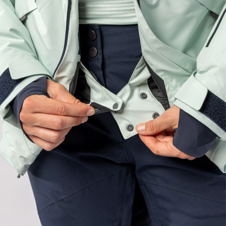 MANTEAU ISOLÉ POUR FEMME, ULTIMATE DRYO 10 ROUGE & MAUVE – Image 3