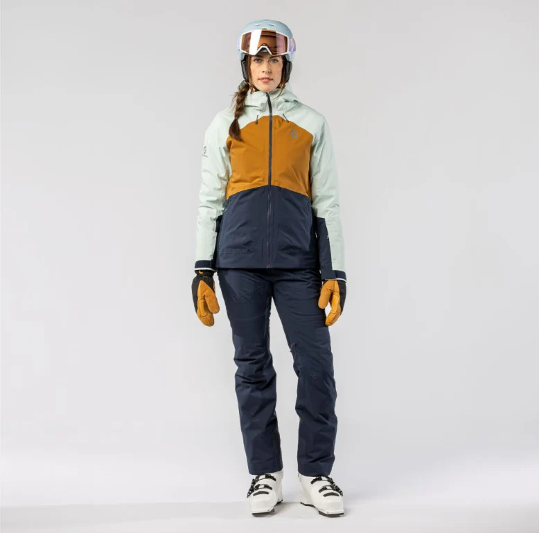 MANTEAU ISOLÉ POUR FEMME, ULTIMATE DRYO 10 ROUGE & MAUVE – Image 8