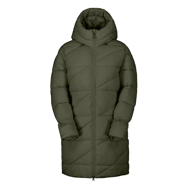 MANTEAU HIVER VILLE FEMME, INSULOFT WARM VERT DOUGLAS