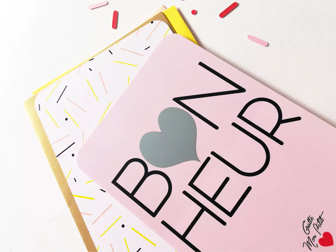 Carte à gratter Annonce grossesse - "Bébé en route" – Image 3