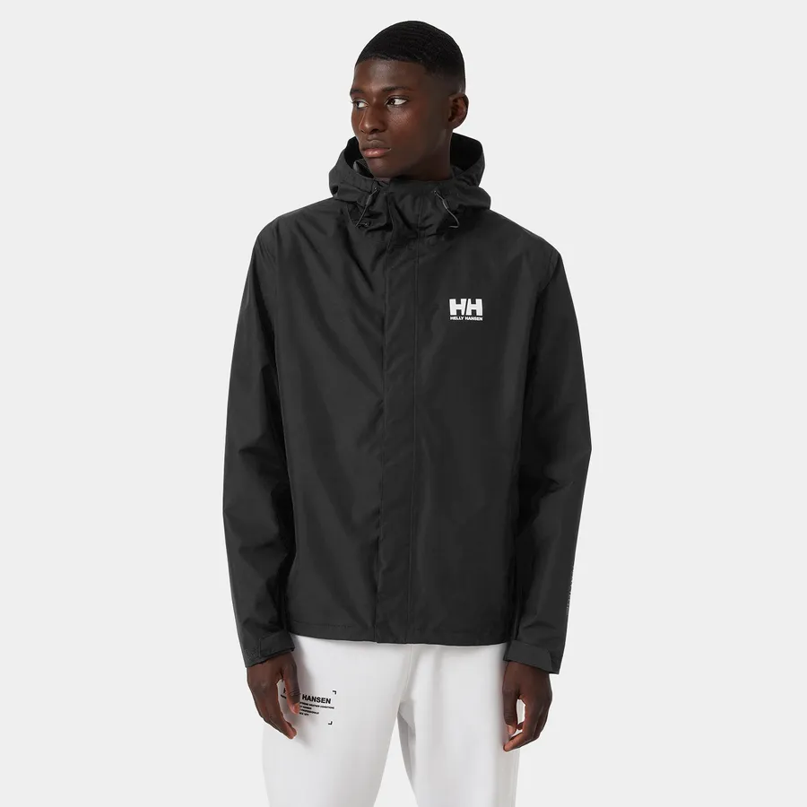 MANTEAU IMPERMÉABLE POUR HOMME, SEVEN J NOIR