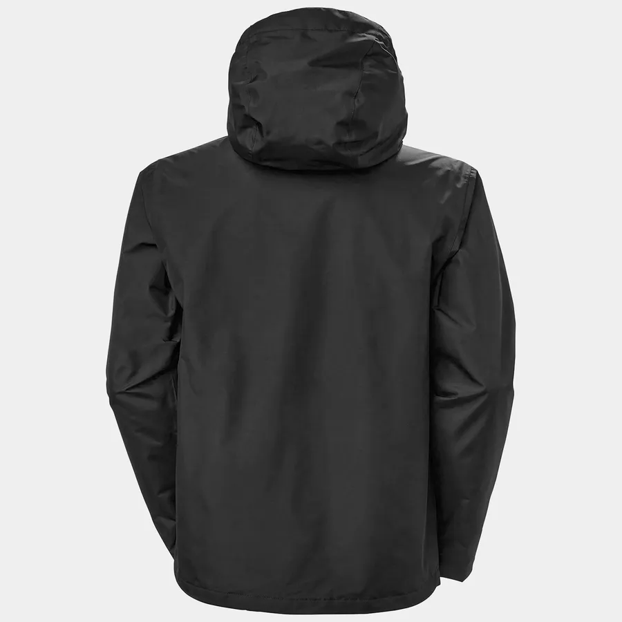 MANTEAU IMPERMÉABLE POUR HOMME, SEVEN J NOIR – Image 6