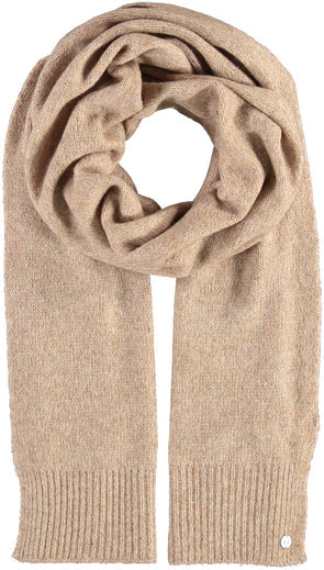 V.FRAAS // FOULARD BEIGE ACRYLIQUE