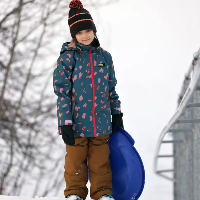 HABIT D'HIVER POUR FILLE, LADY BUG IMPRIMÉ (8 À 14 ANS)