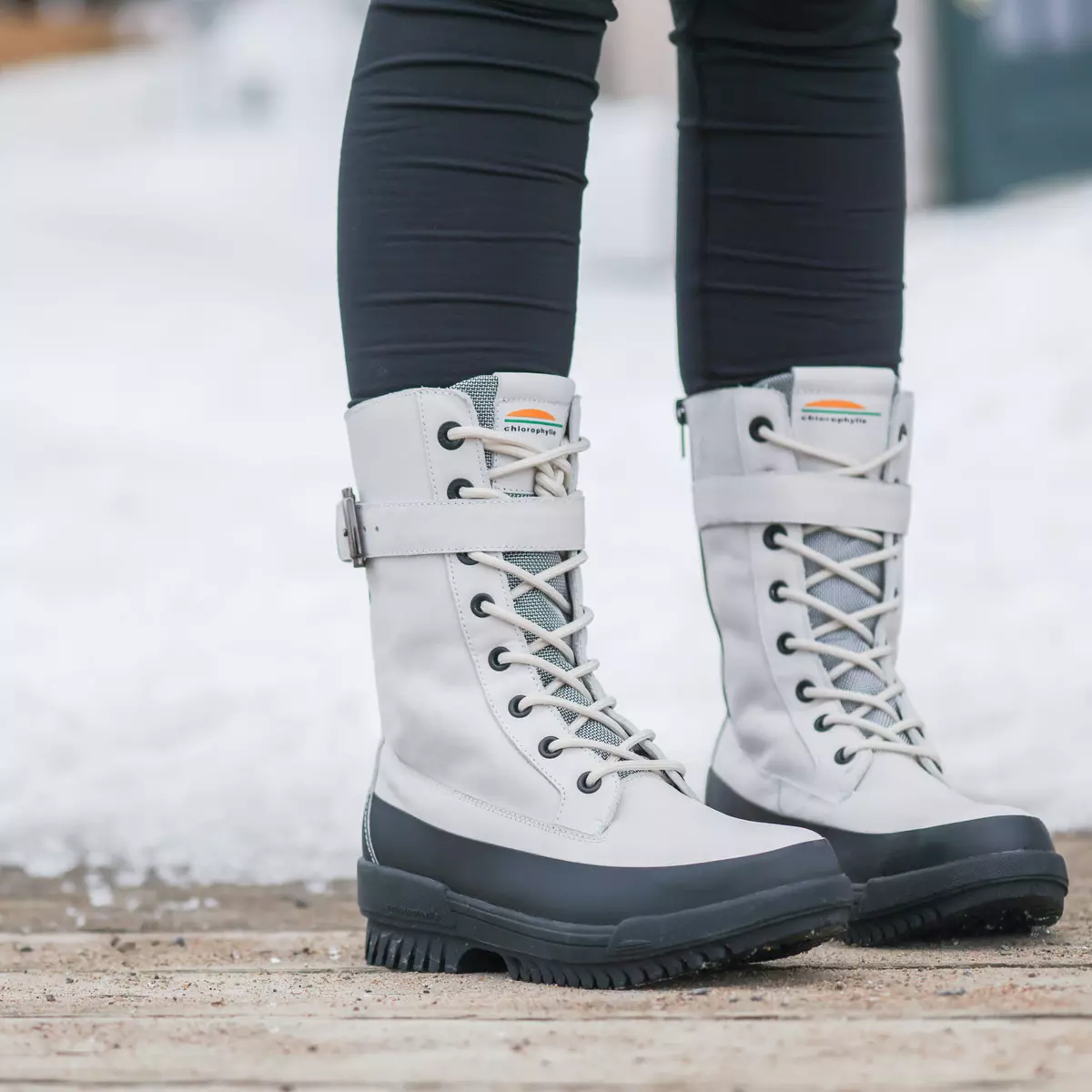 BOTTE HIVER FEMME, AUBREE BLANC