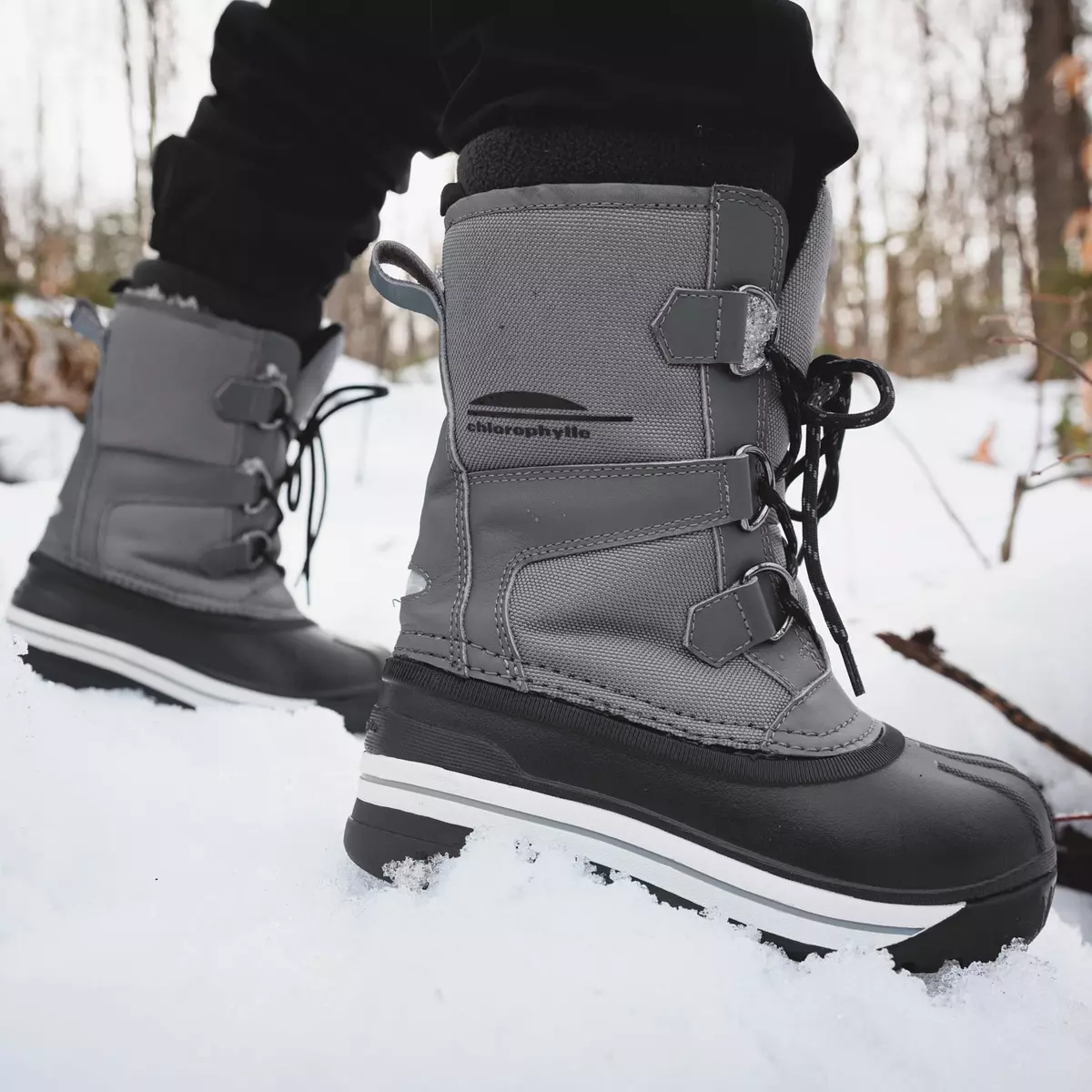 BOTTE D'HIVER JUNIOR, ALRAKIS GRIS (11 À 7) – Image 7