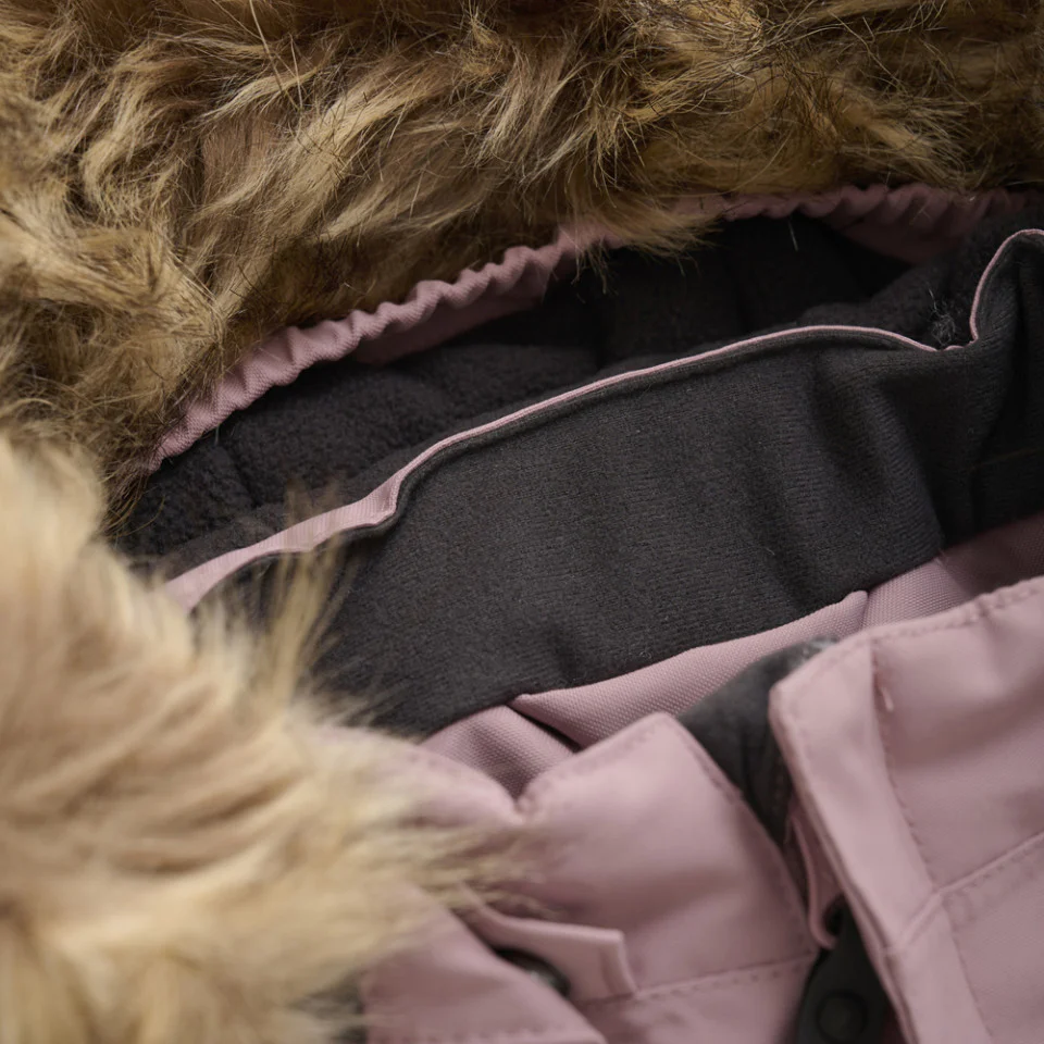 HABIT D'HIVER 1 PIÈCE POUR TOUT-PETITS, ROSE 18 MOIS À 4 ANS – Image 4