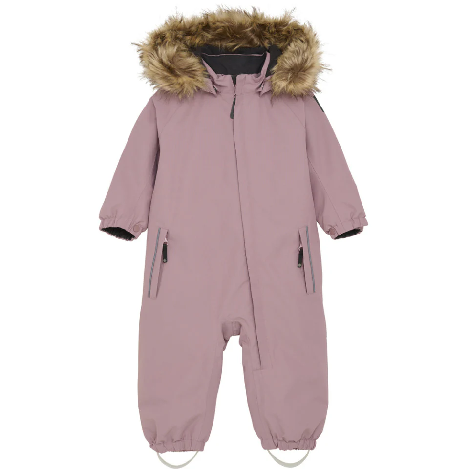 HABIT D'HIVER 1 PIÈCE POUR TOUT-PETITS, ROSE 18 MOIS À 4 ANS