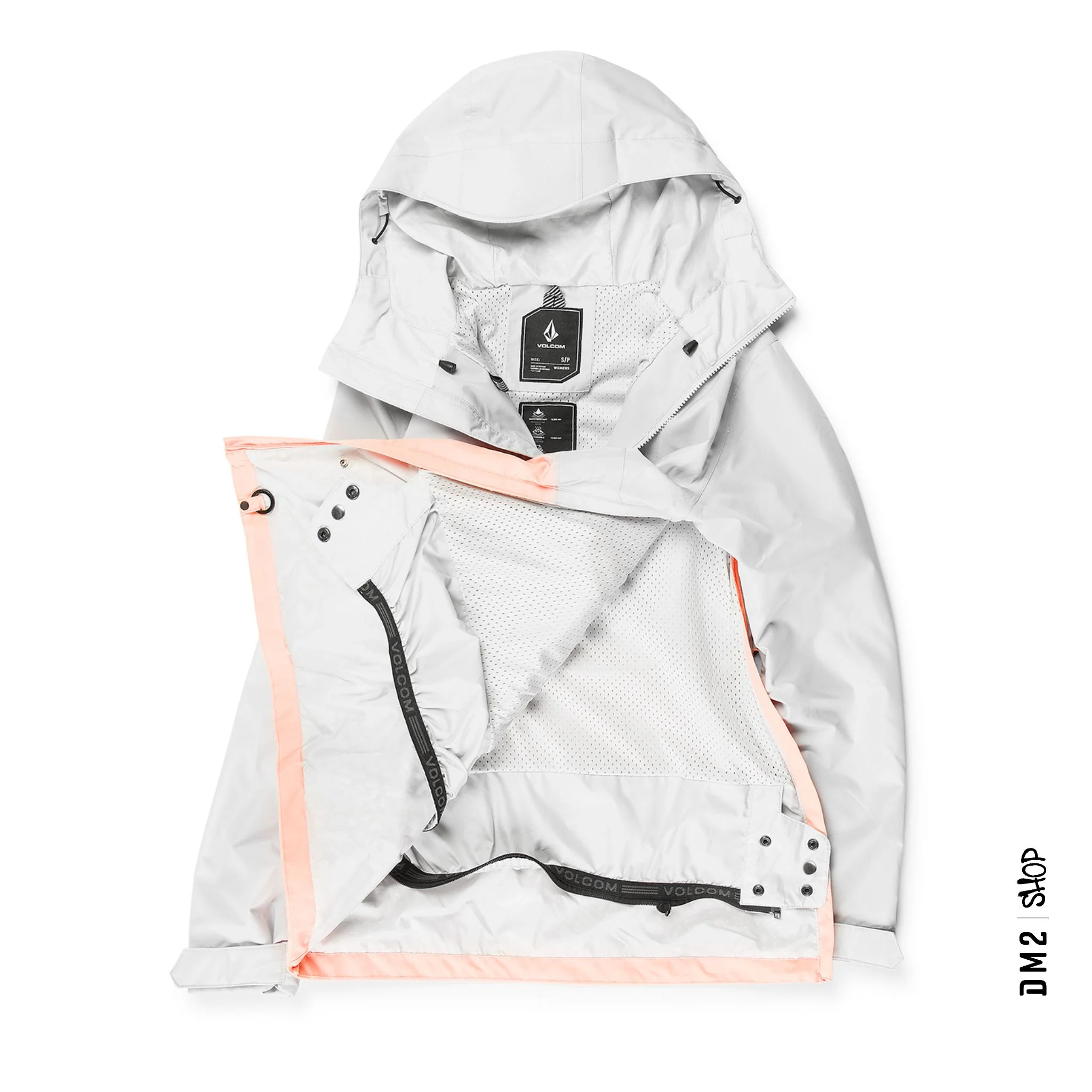 ANORAK ISOLÉ FEMME ASHFIELD CORAIL, VOLCOM – Image 2