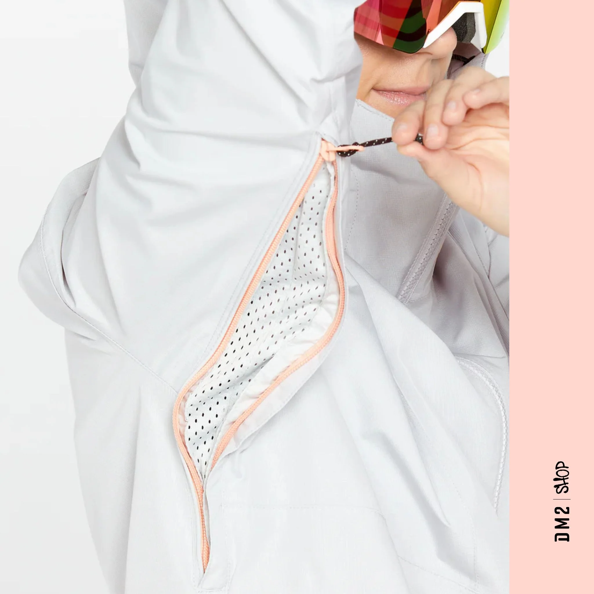 ANORAK ISOLÉ FEMME ASHFIELD CORAIL, VOLCOM – Image 6