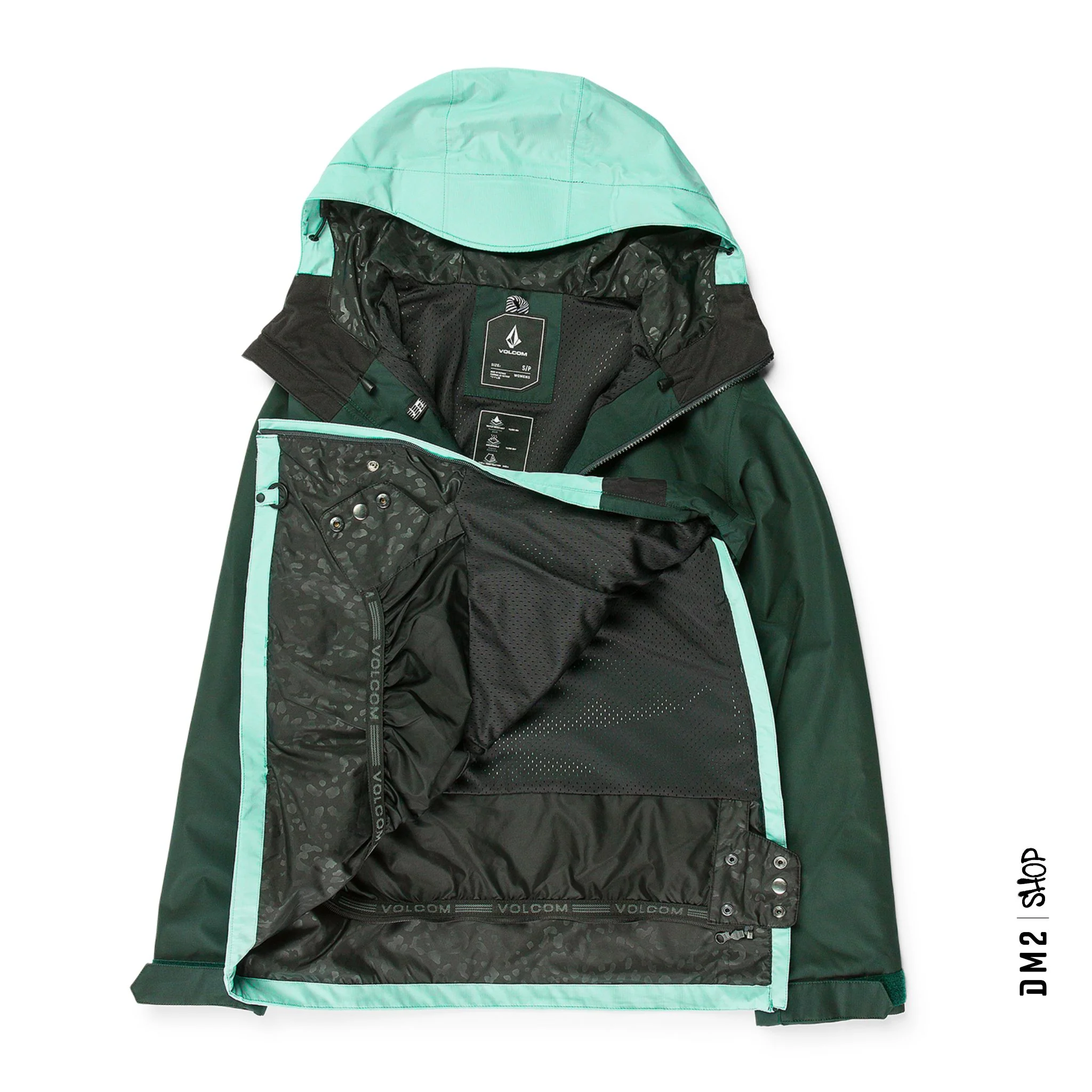ANORAK FEMME ASHFIELD WASABI, VOLCOM – Image 2