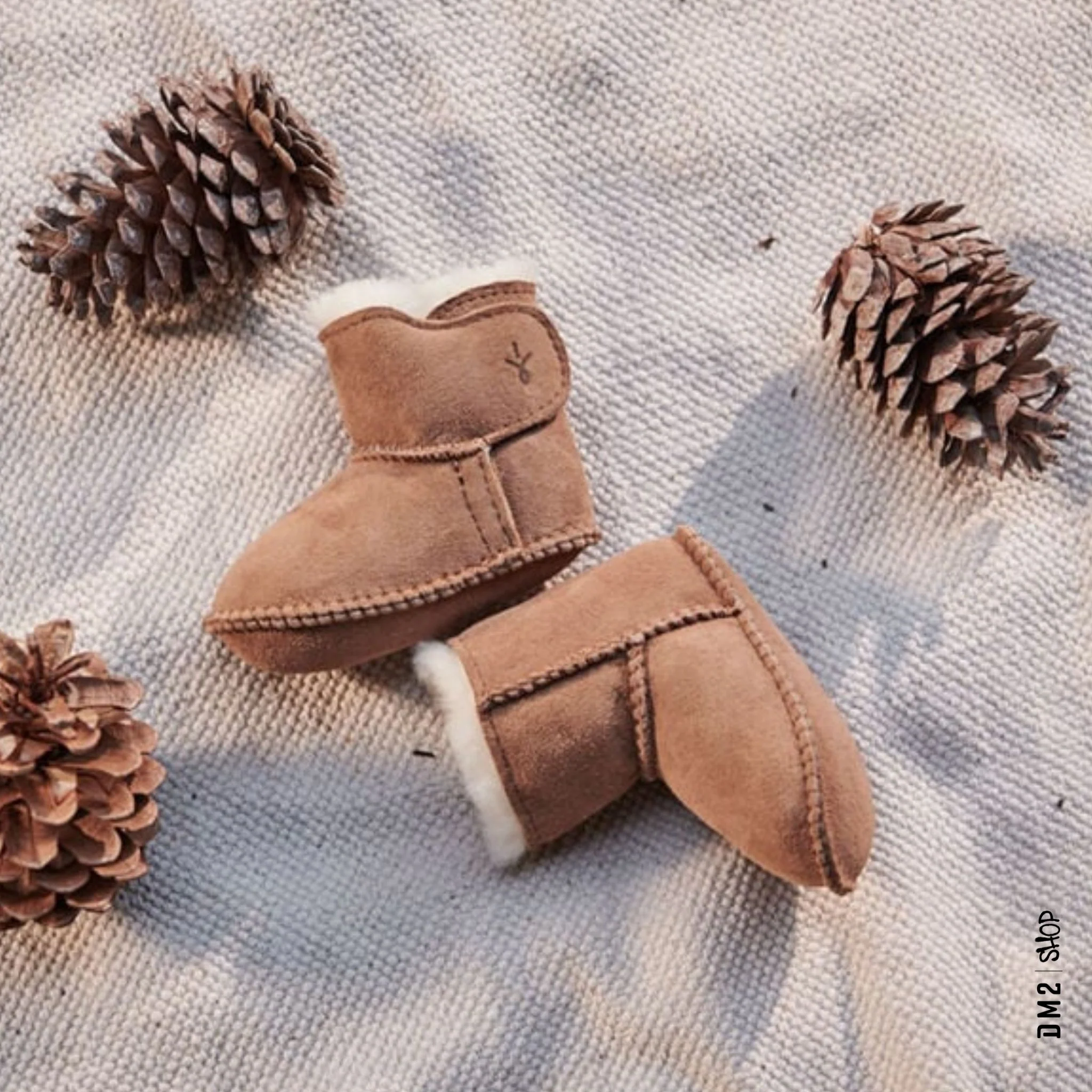 BOTTILLON BABY BOTTIE EMU AUSTRALIA CHESTNUT – Image 2