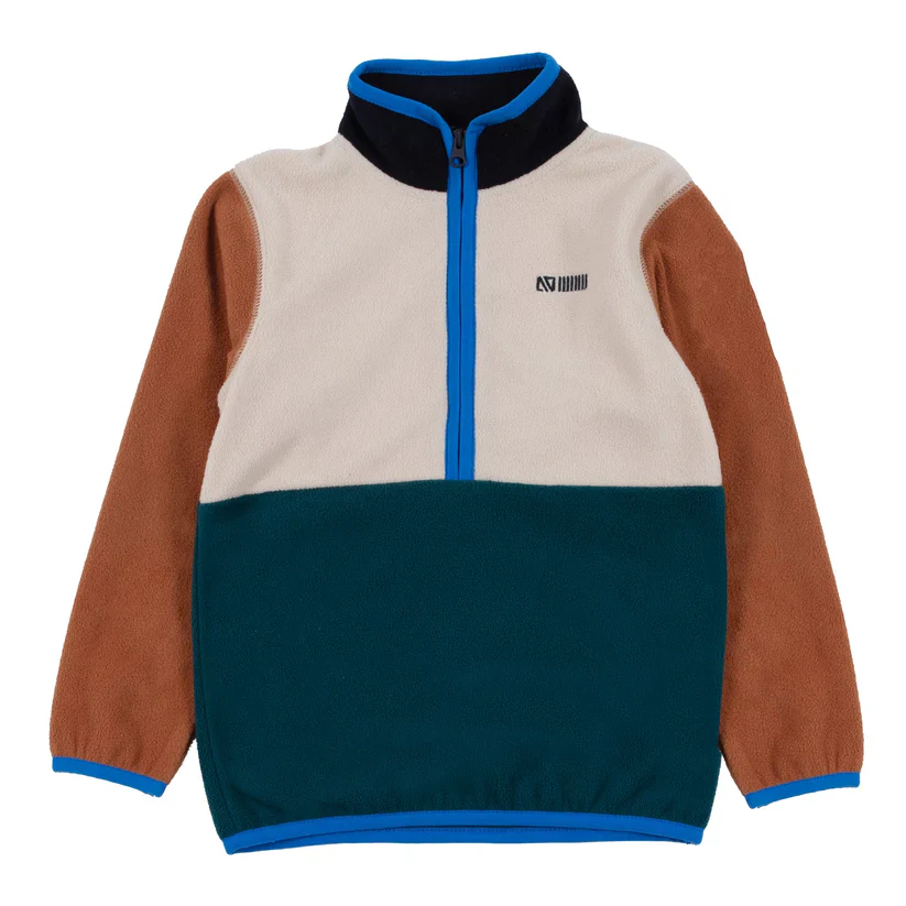 ENSEMBLE SOUS-VÊTEMENT GARÇON, BLOC DE COULEURS SARCELLE (4 À 8 ANS) – Image 3