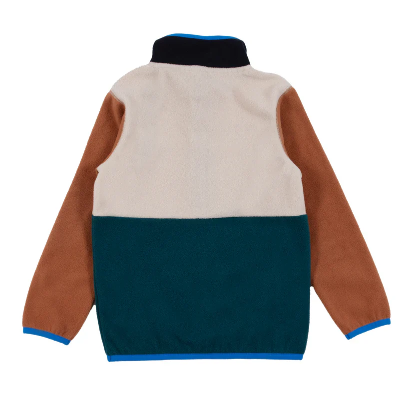 ENSEMBLE SOUS-VÊTEMENT GARÇON, BLOC DE COULEURS SARCELLE (4 À 8 ANS) – Image 4