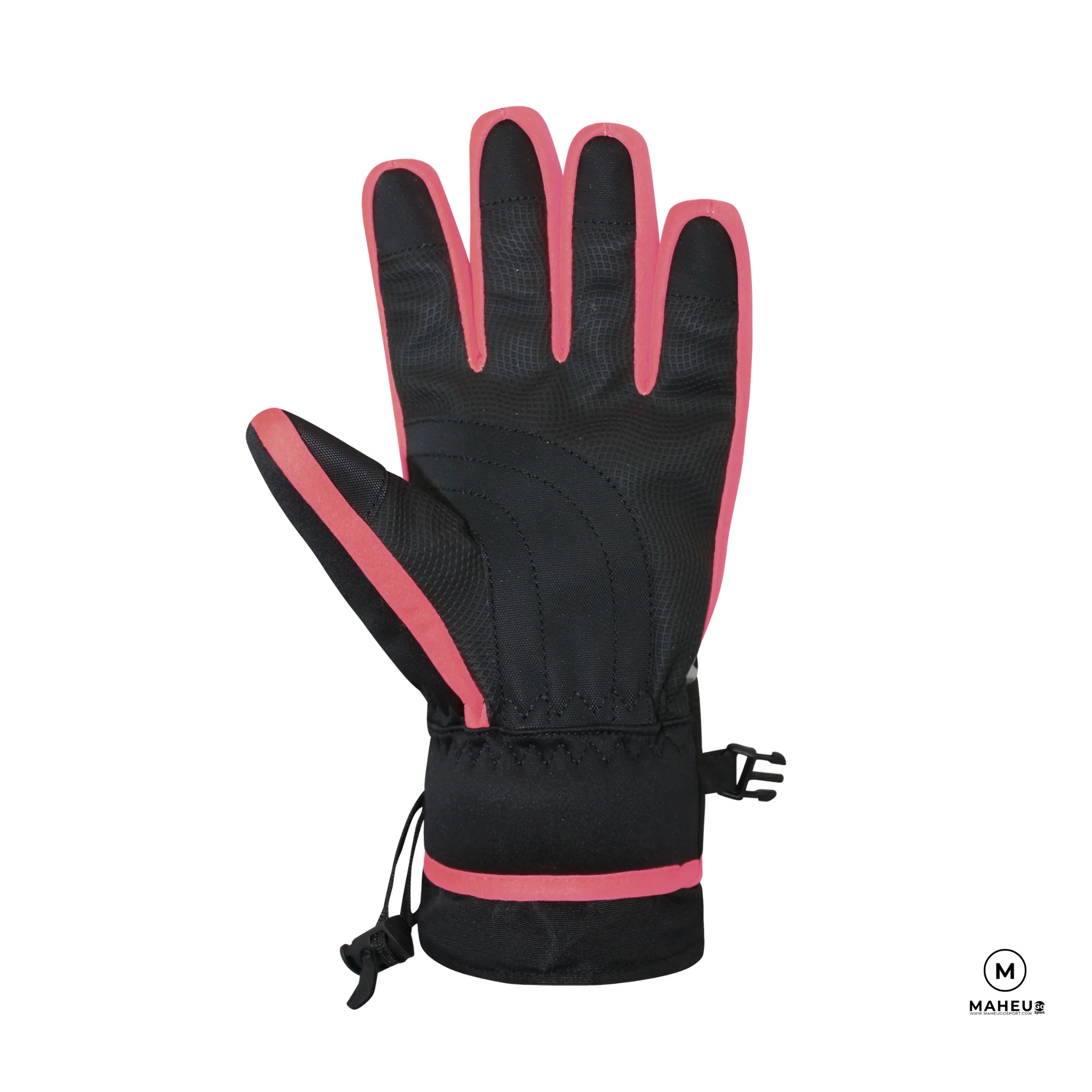 GANTS SKI FILLE CAMO FLASH ROSE – Image 2