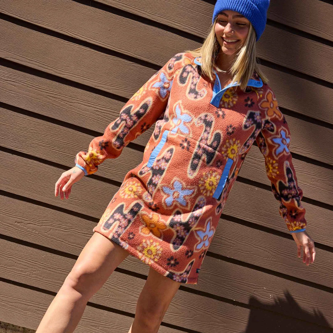 ROBE POUR FEMME, CAMPO CINNAMON FOLK ART – Image 3