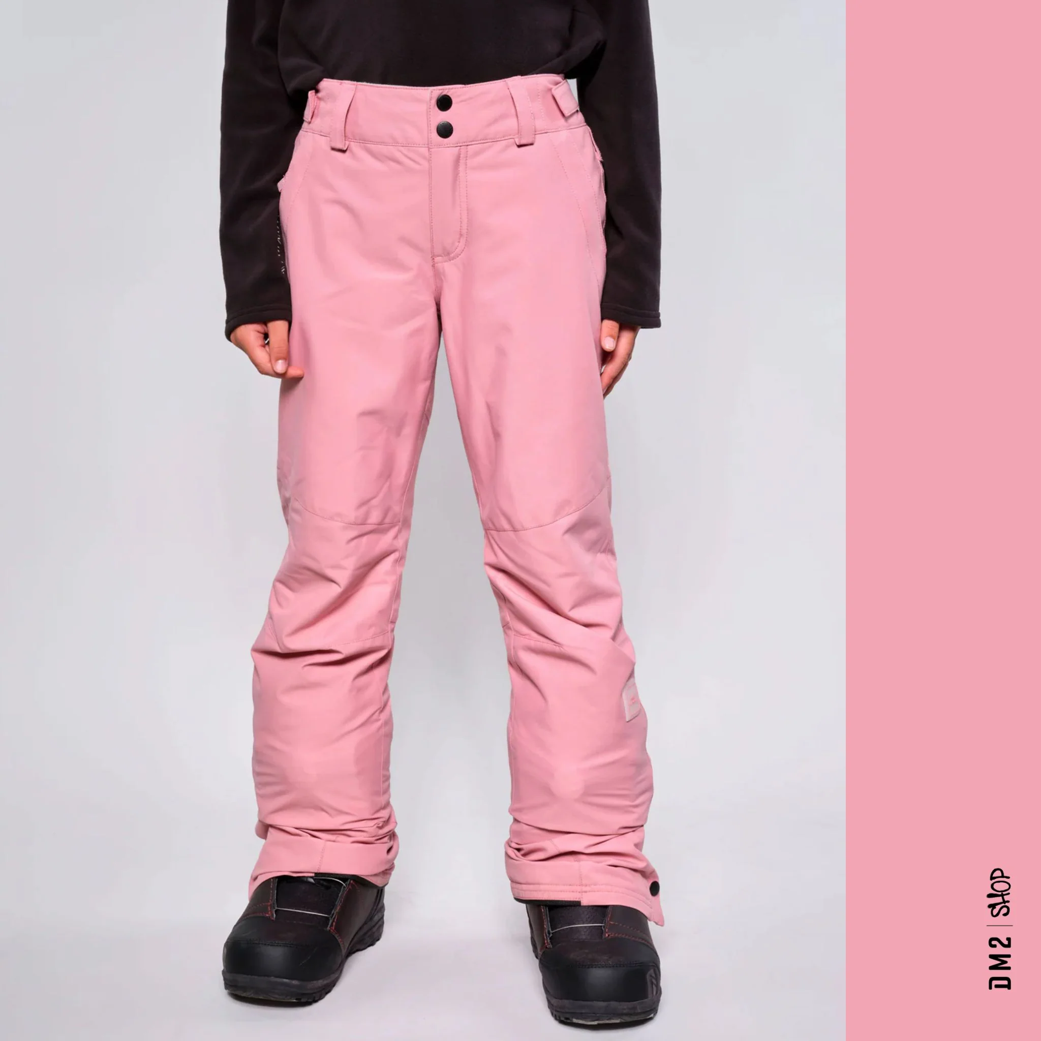 PANTALON ISOLÉ FILLE, CHARM ROSE