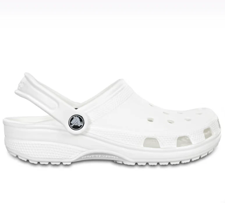 SANDALE UNISEXE, SABOTS CLASSIQUE BLANC