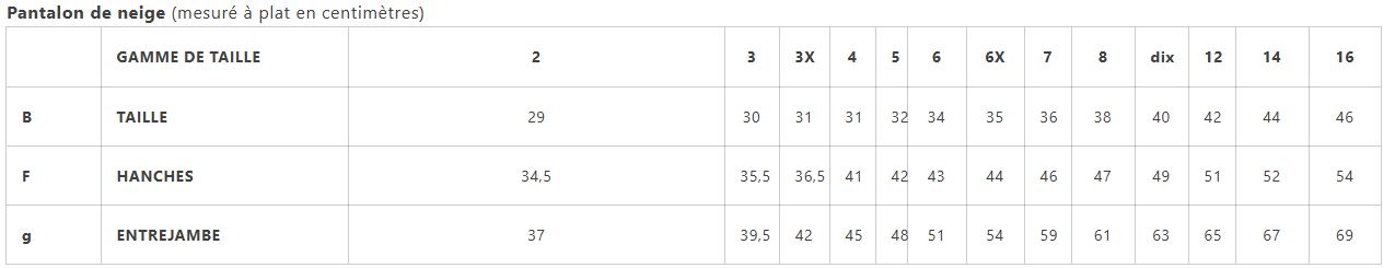 HABIT D'HIVER POUR ENFANT, FUJI LILAS (4 À 6X ANS) – Image 8