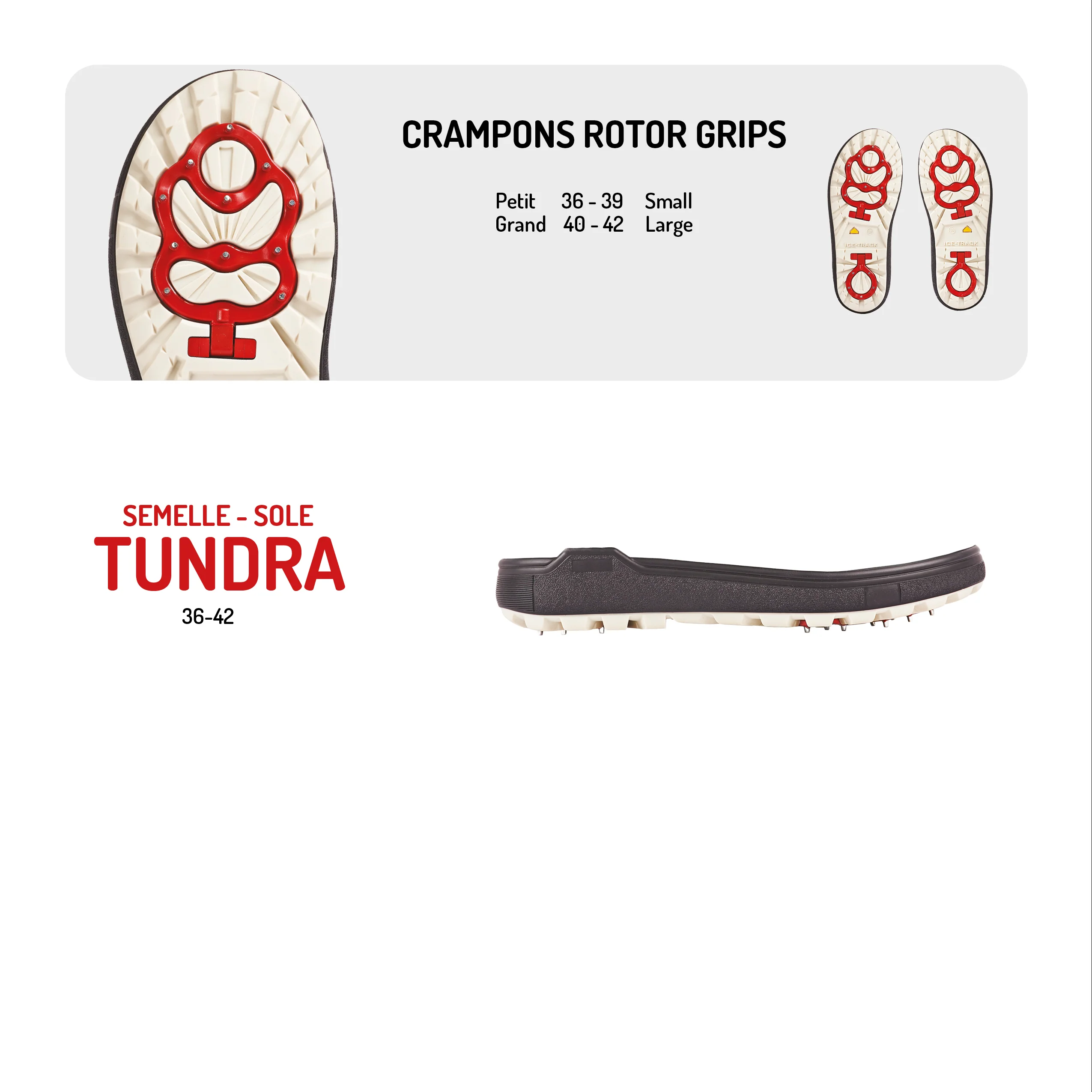 Crampons Femmes Rotor - Set