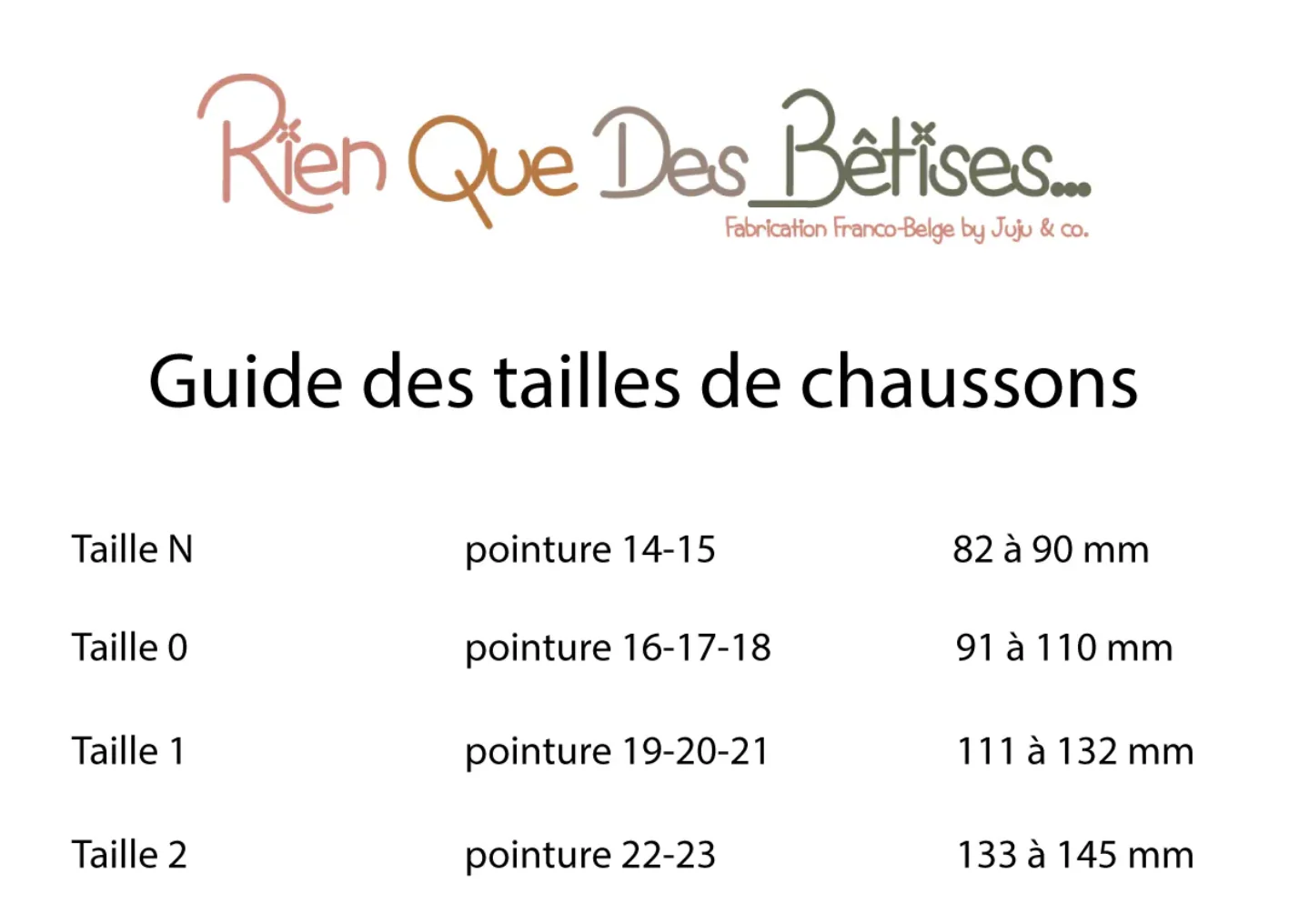 Chaussons Liberty June's - divers tailles – Image 5