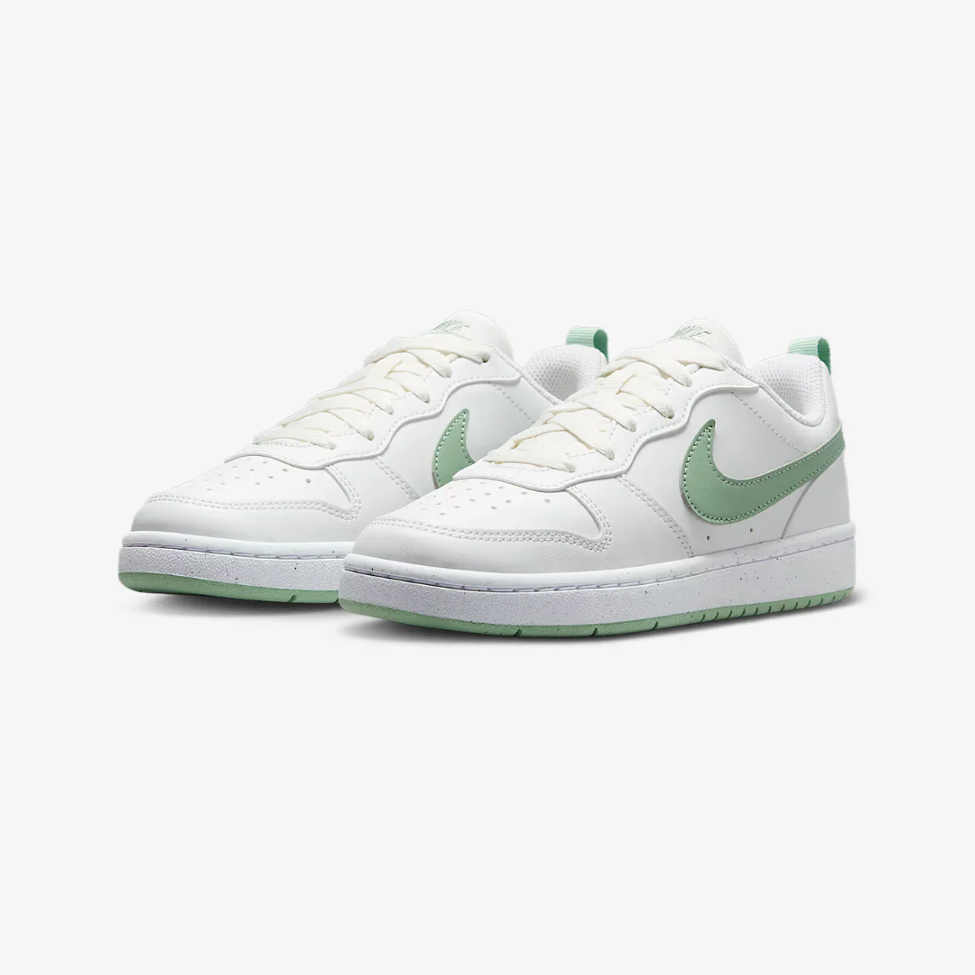 CHAUSSURE JUNIOR, COURT BOROUGH LOW BLANC ET MENTHE – Image 4