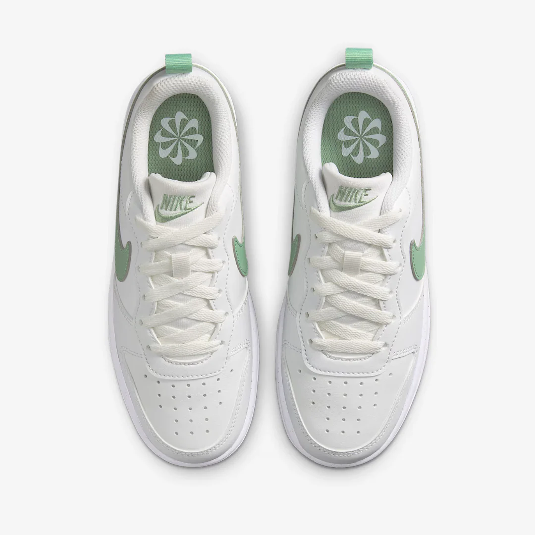 CHAUSSURE JUNIOR, COURT BOROUGH LOW BLANC ET MENTHE – Image 5