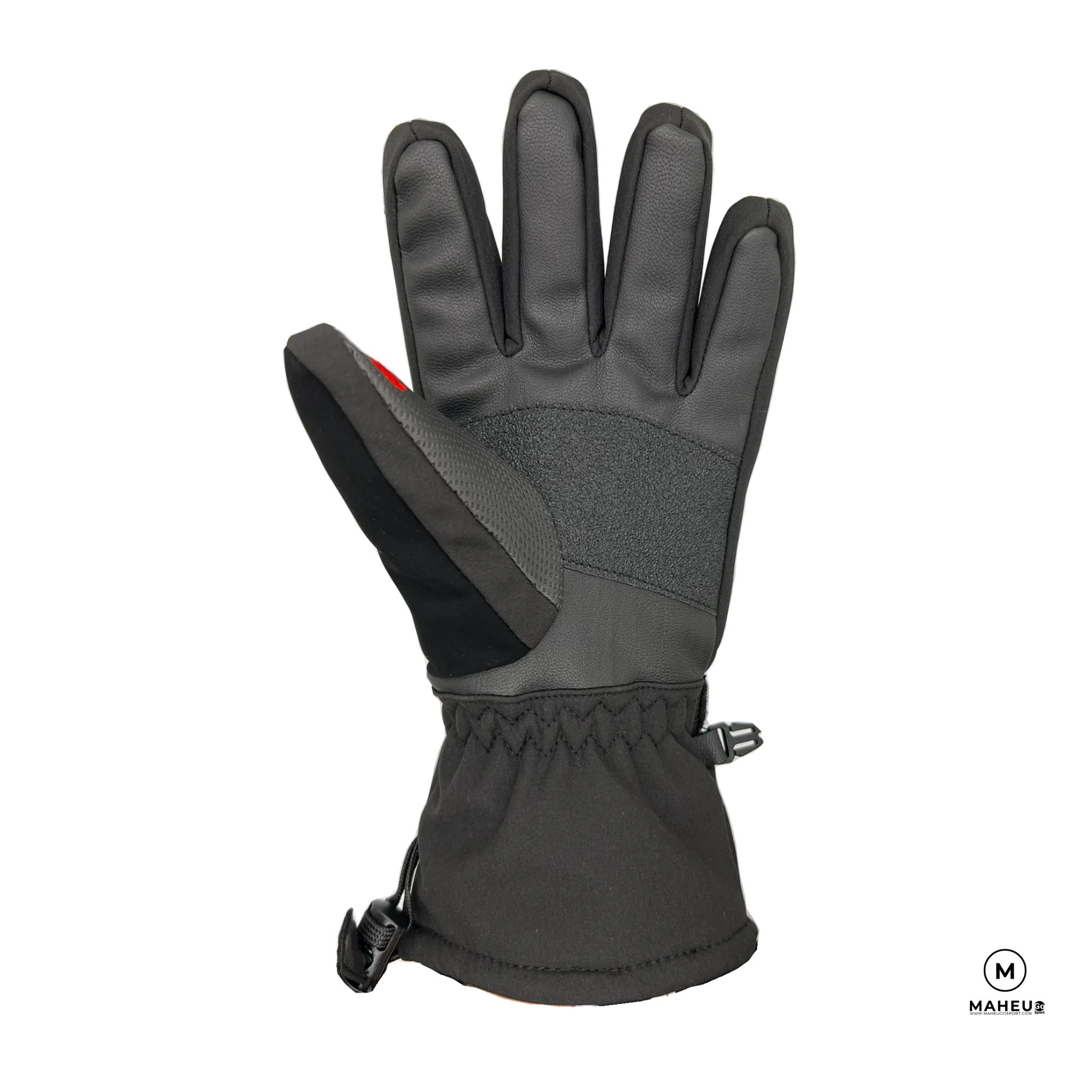GANTS SKI JUNIOR EXPLORER NOIR – Image 2