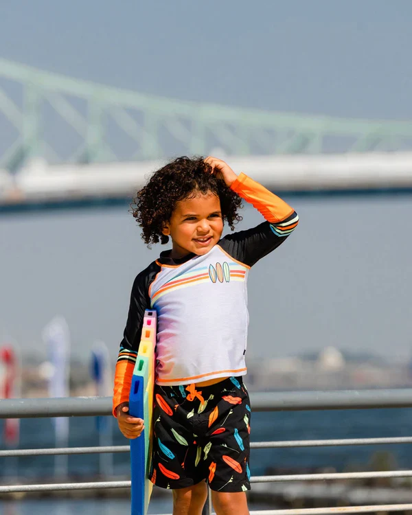 SHORT MAILLOT DE BAIN GARÇON, SURF (18-24 MOIS) – Image 2