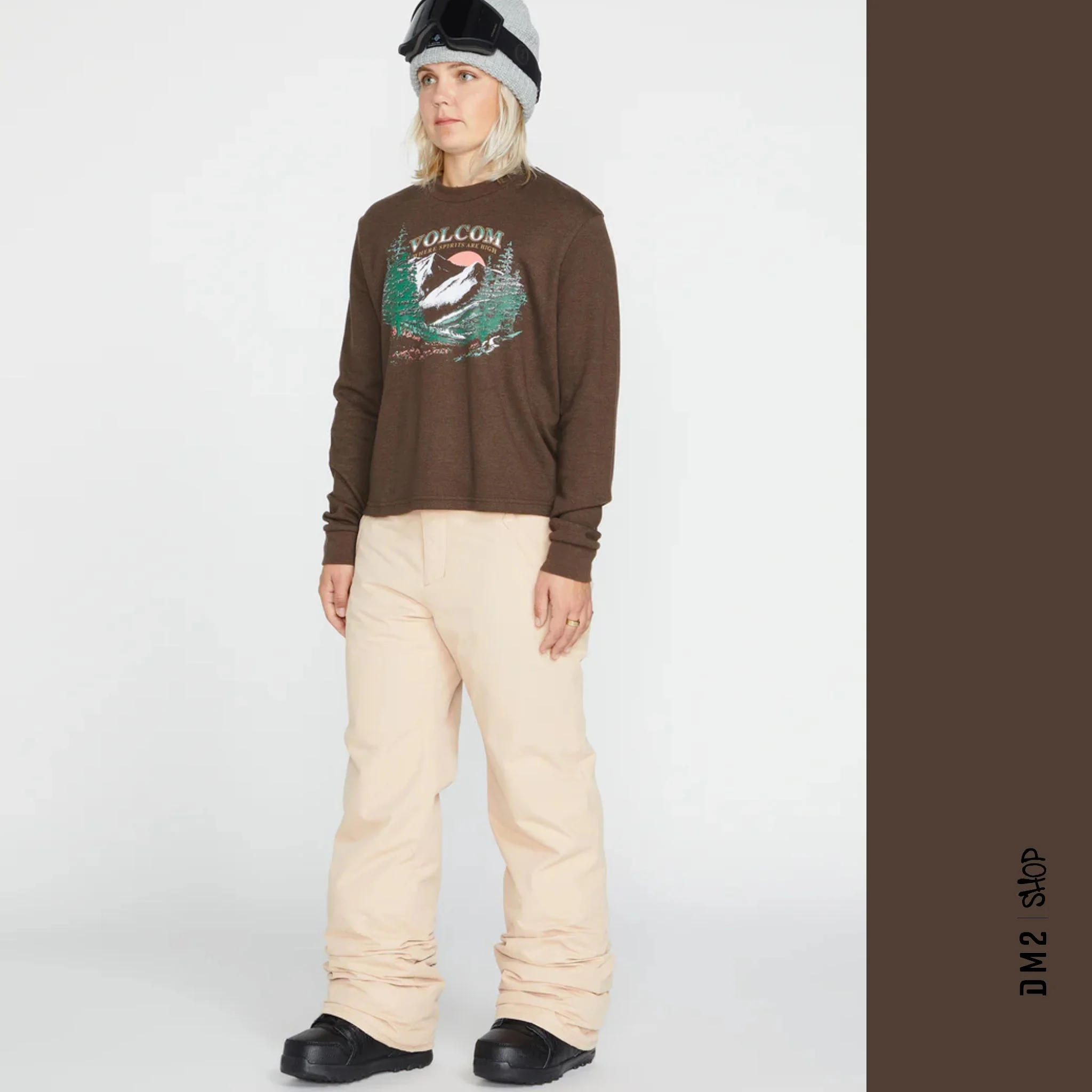 PANTALON SNOW FEMME ISOLÉ FROCHICKIE SAND, VOLCOM